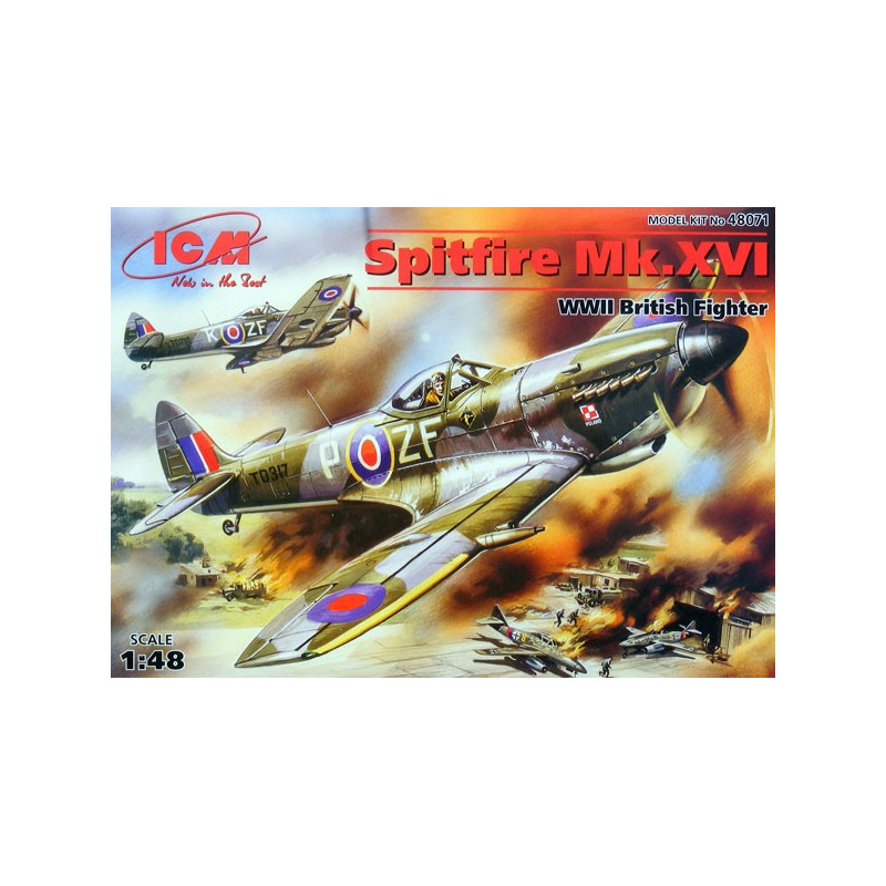 Spitfire Mk.XVI WWII RAF fighter