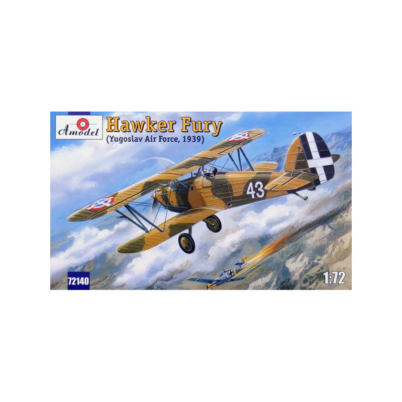 Hawker Fury Yugoslavian AF fighter