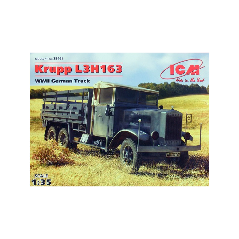 Krupp L3H163, WWII German Truck