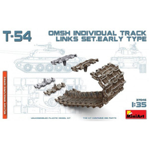 T-54 OMSH INDIVIDUAL TRACK LINKS SET. EARLY TYPE