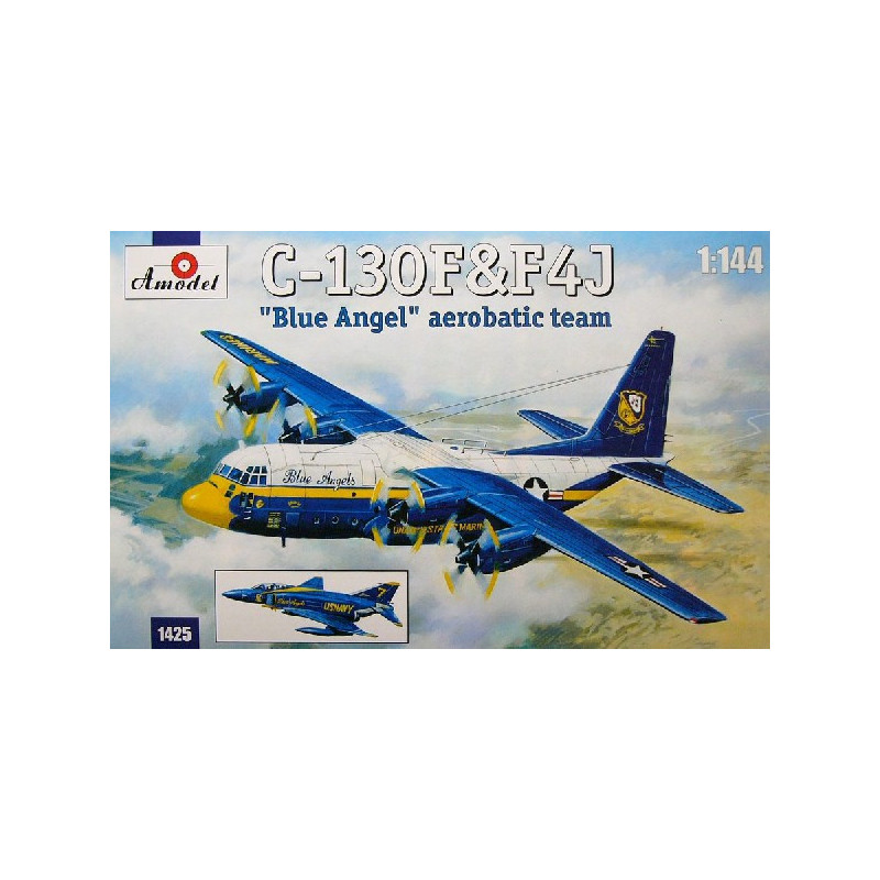 C-130 & F4J ,,Blue Angel,, Aerobatic team