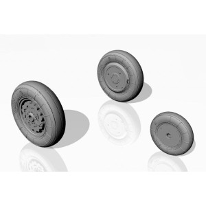 Sukhoi Su-7B early wheels