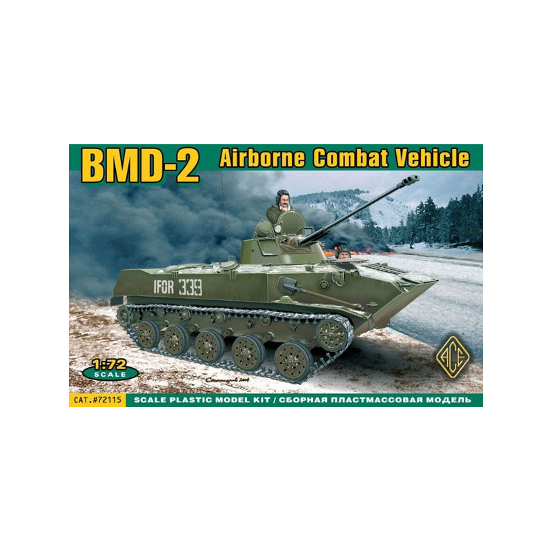 BMD-2 Soviet airborne combat vehicle