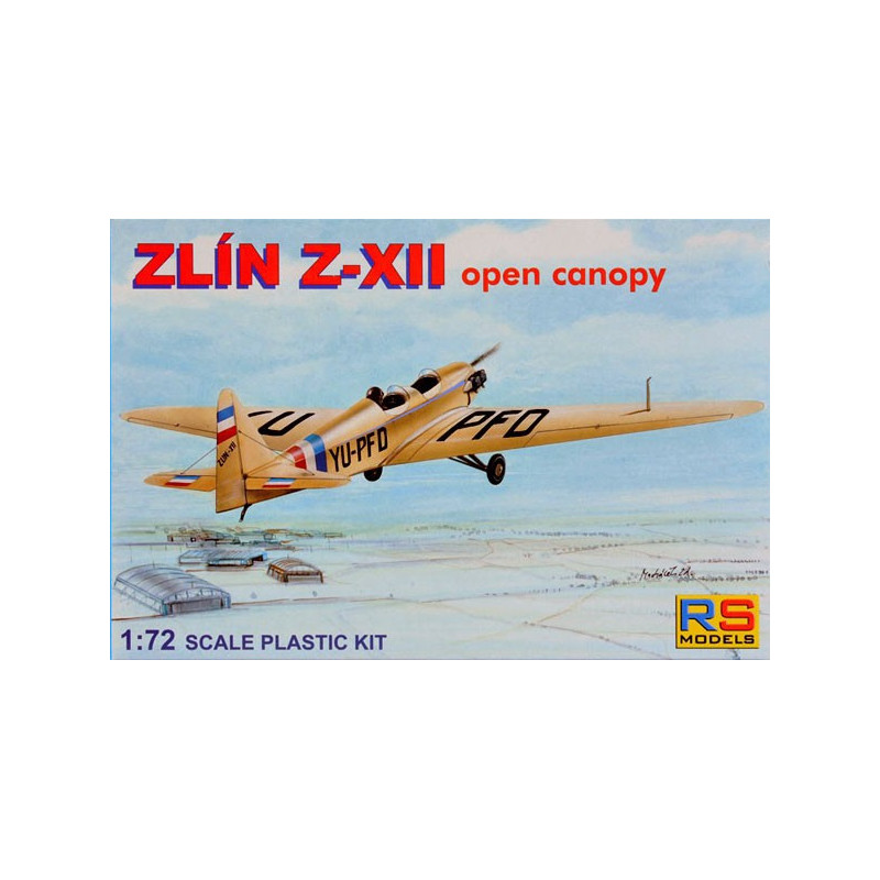 Zlin Z-XII open canopy