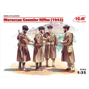 Moroccan Goumier Rifles (1943) (4 figures)