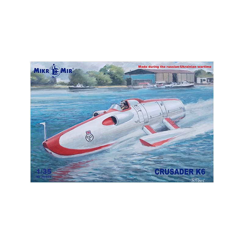 Crusader K6 - Jet Powered Boat