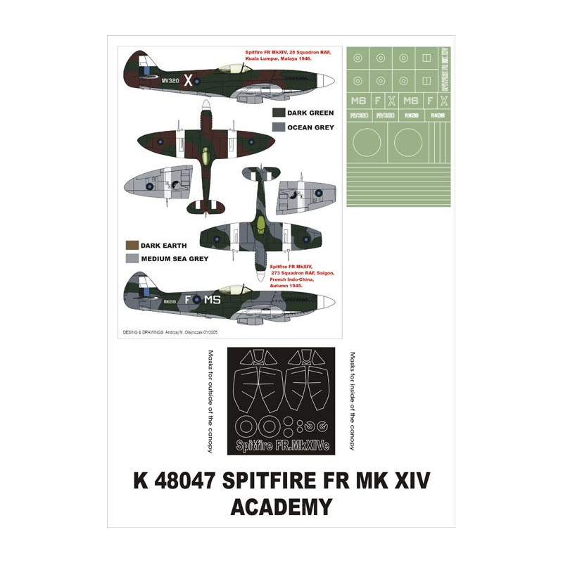 Spitfire FR Mk.XIV / Academy