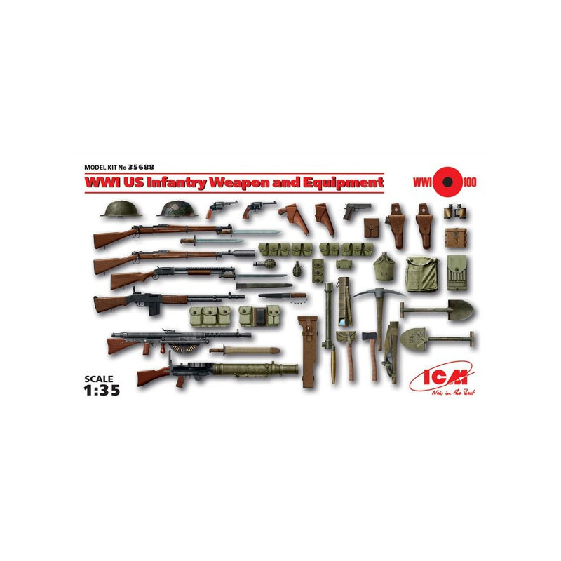 WWI US Infantry Weapon and Equipment