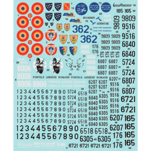 Decal 1/48 MiG-21 LanceR