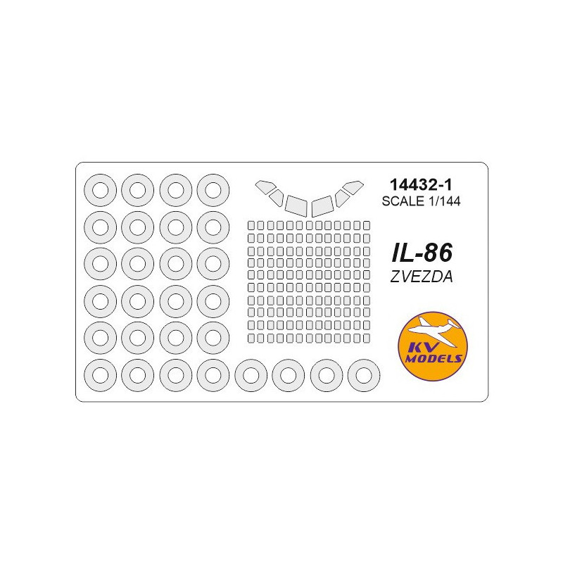 Masca IL-86 + wheela masks  (Zvezda)