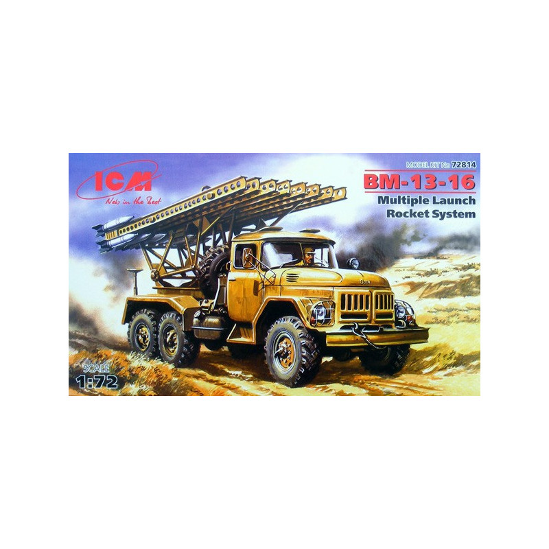 Zil-131 BM-13-16 Soviet Army rocket volley system