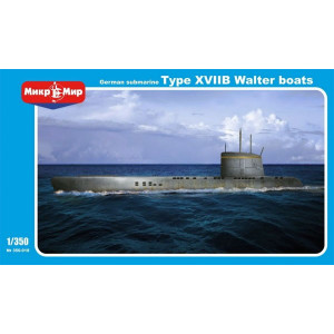 German submarine type XVIIB Walter boats