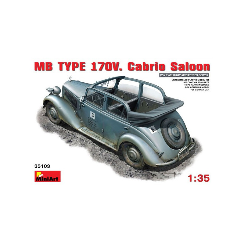 MB TYPE 170V  Cabrio Saloon
