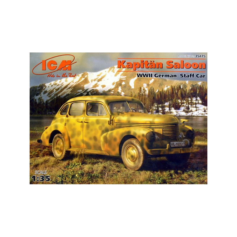 Kapitan Saloon WWII German Staff Car