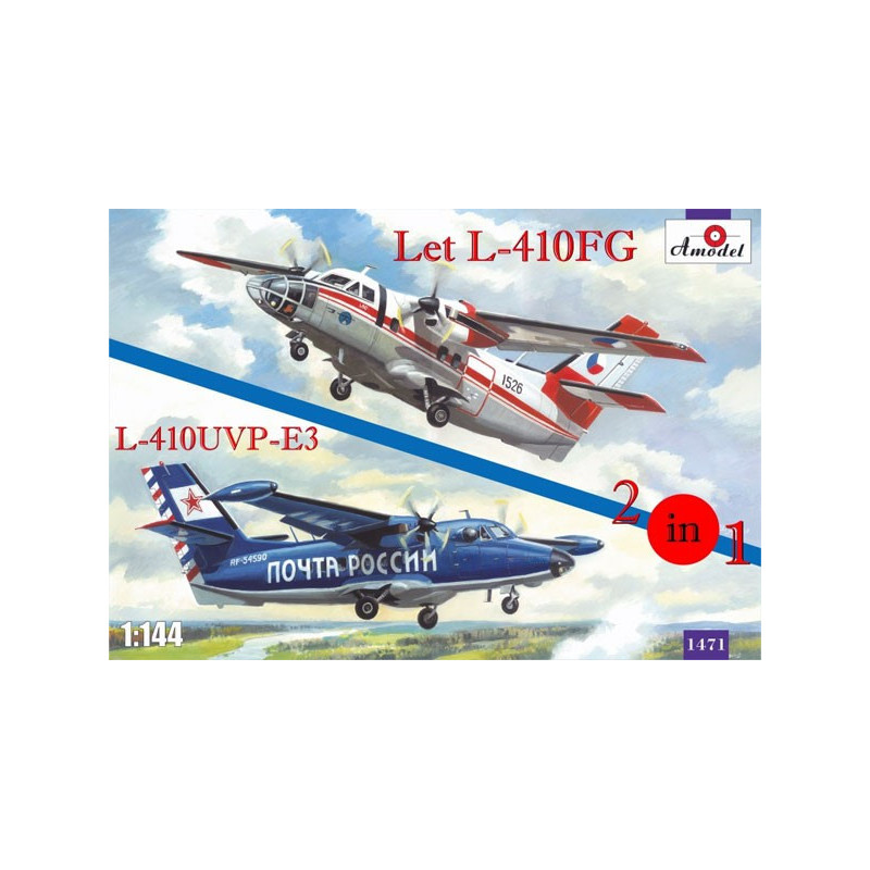 Let L-410FG & L-410UVP-E3 aircraft (2 kits in box)