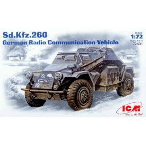 Sd.Kfz.260 WWII German radio communication vehicle