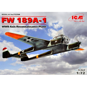 German reconnaissance plane Fw 189A-1, WWII