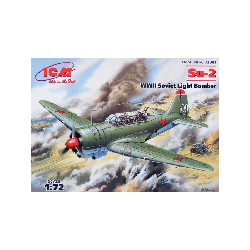 Sukhoi Su-2 WWII Soviet light bomber