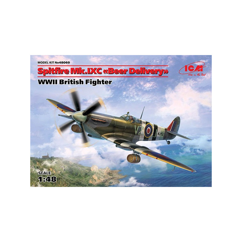 Spitfire Mk.IXC 'Beer Delivery', WWII British Fighter