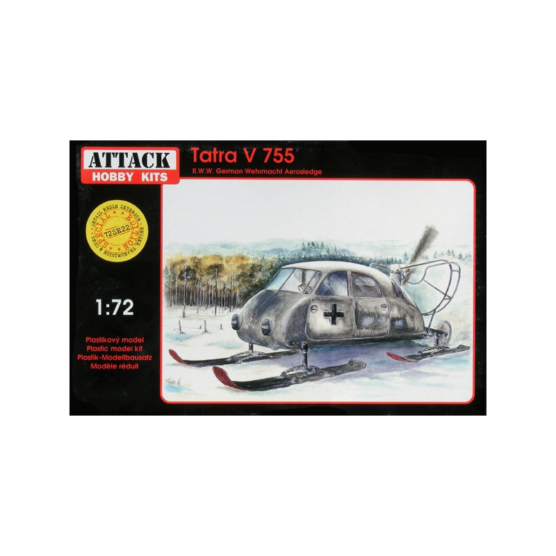 Tatra V 755  (detail resin parts)