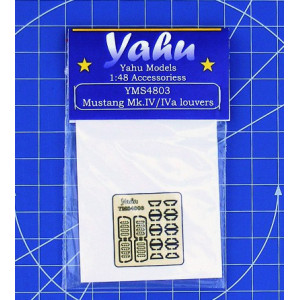 Photo-etched Mustang Mk.IV/IVa louvers