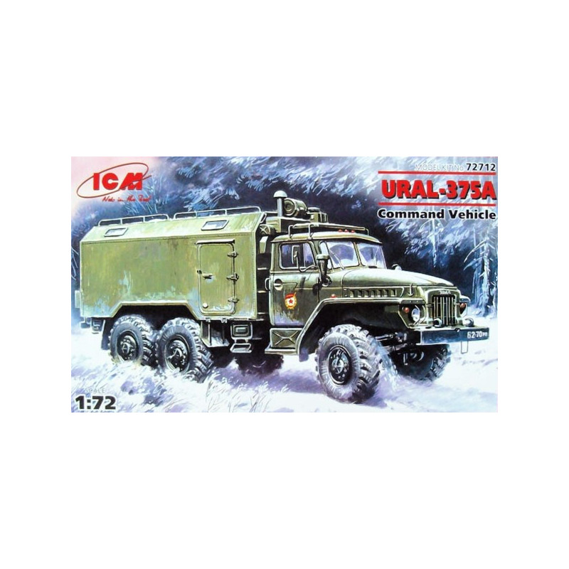 Ural-375D Soviet Army command truck