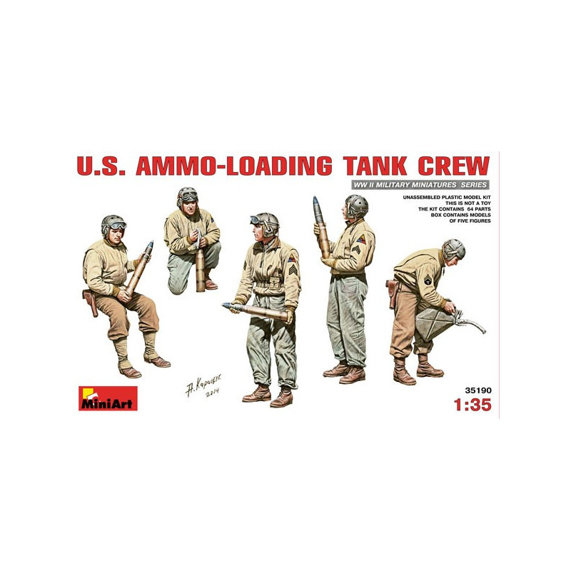 U.S. AMMO-LOADING TANK CREW