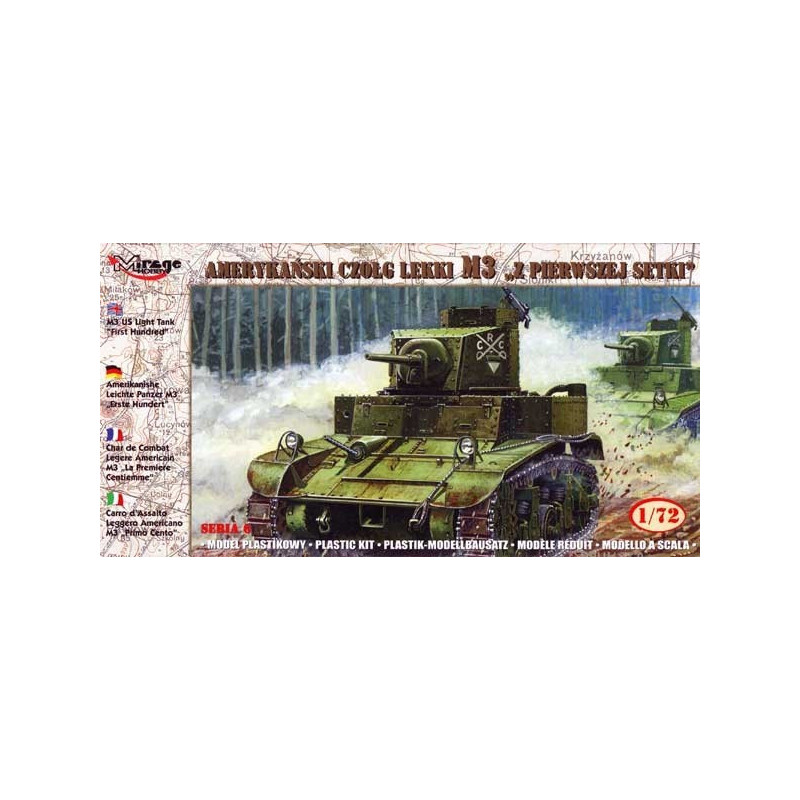 M3 US Light Tank ,,from the first hundred,,