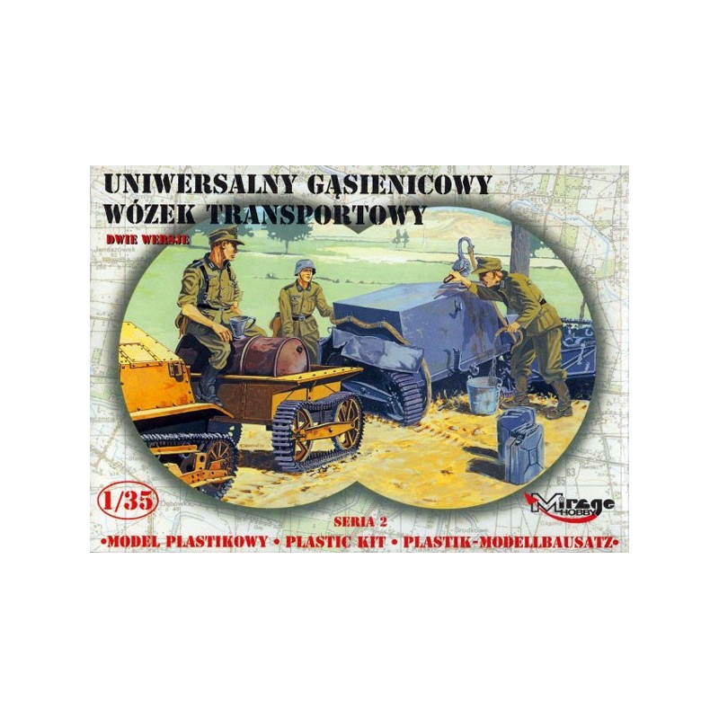 Universal tracked transport trailer