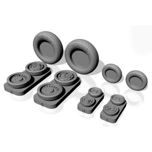 Mikoyan MiG-25 Foxbat wheels