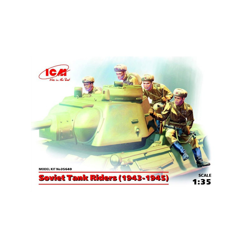 Soviet Tank Riders (1943-1945) (4 figures)