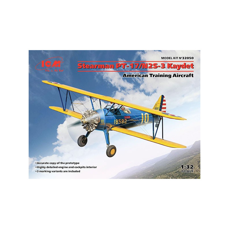 Stearman PT-17/N2S-3 Kaydet , American Training Aircraft