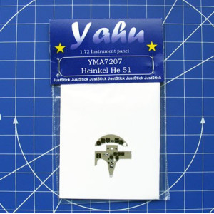 Instrument Panel Heinkel He 51 (photoetched)