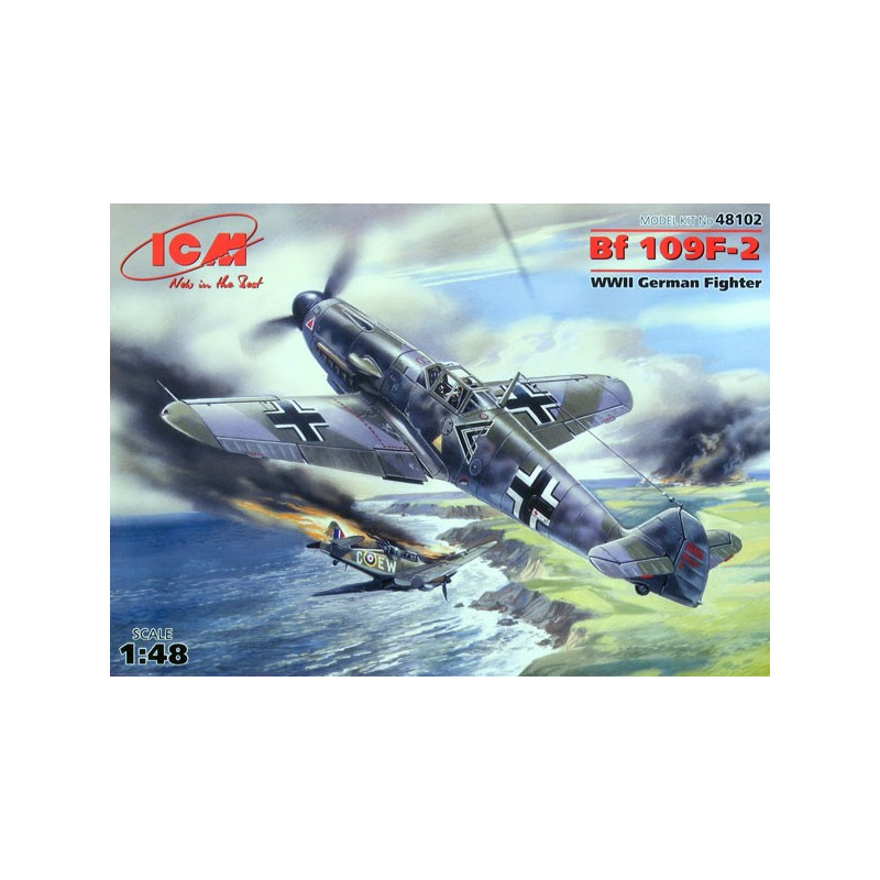 Messerschmitt Bf-109F2, WWII German Fighter