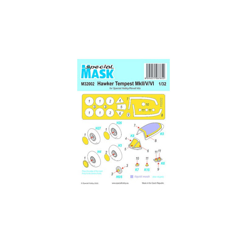 Tempest MK.II/V/VI MASK