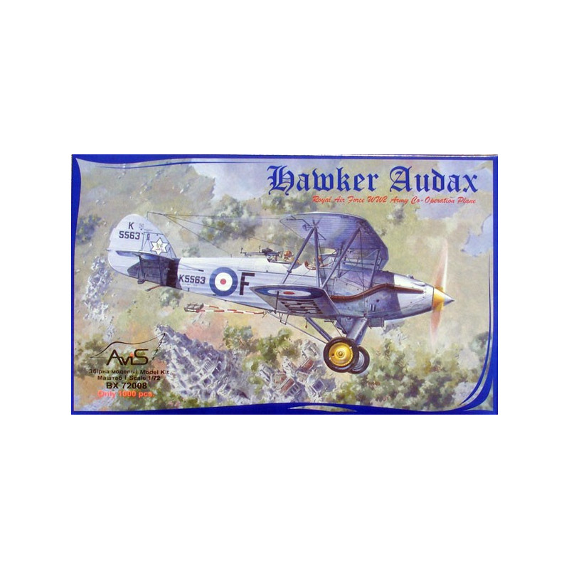 Hawker Audax WWII RAF army co-operation plane