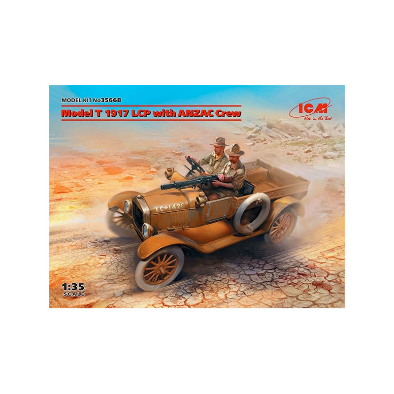 Model T 1917 LCP with ANZAC Crew