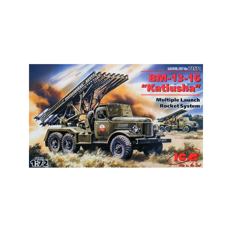 BM-13-16 Soviet Army rocket volley system