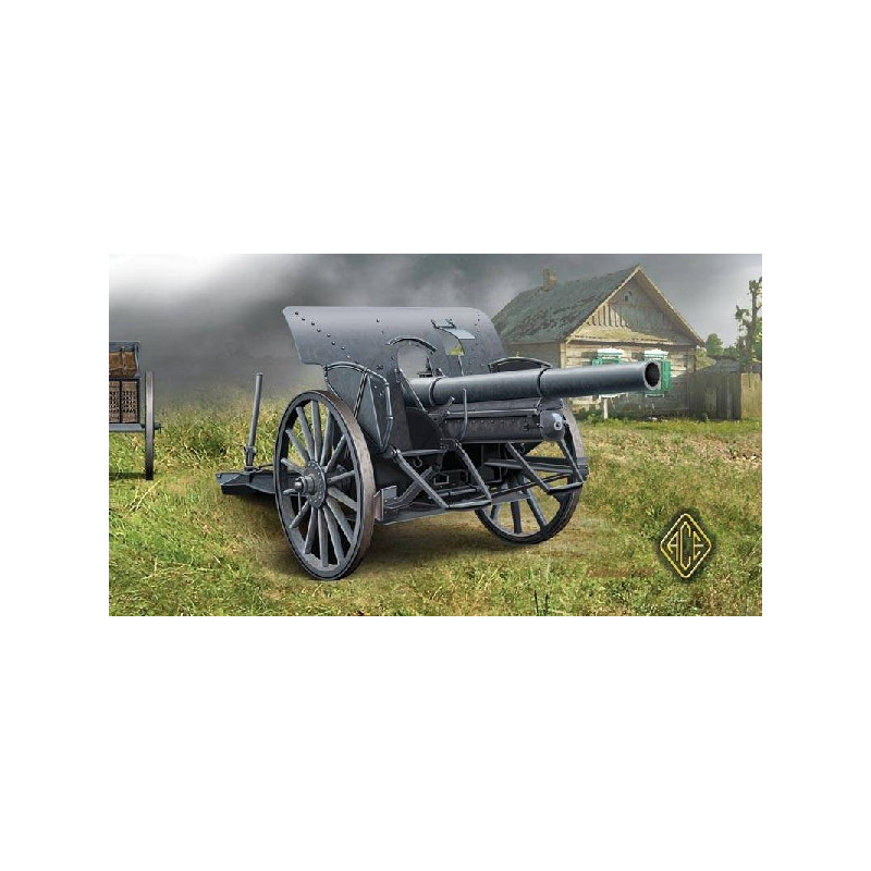 10,5cm leFH-16(Rh) - WW1 German howitzer