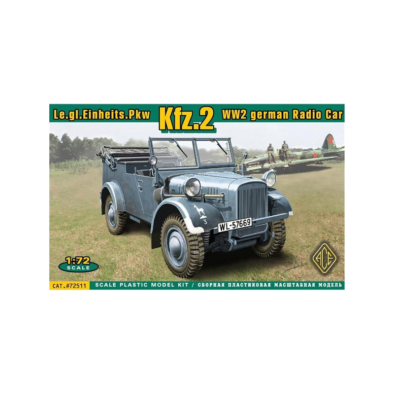 Kfz.2 WWII German radio car