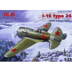 Polikarpov I-16 type 24 WWII Soviet fighter