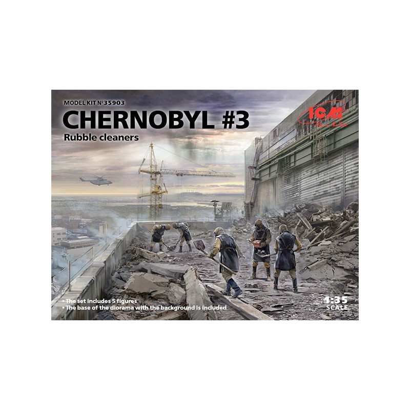Chernobyl#3. Rubble cleaners