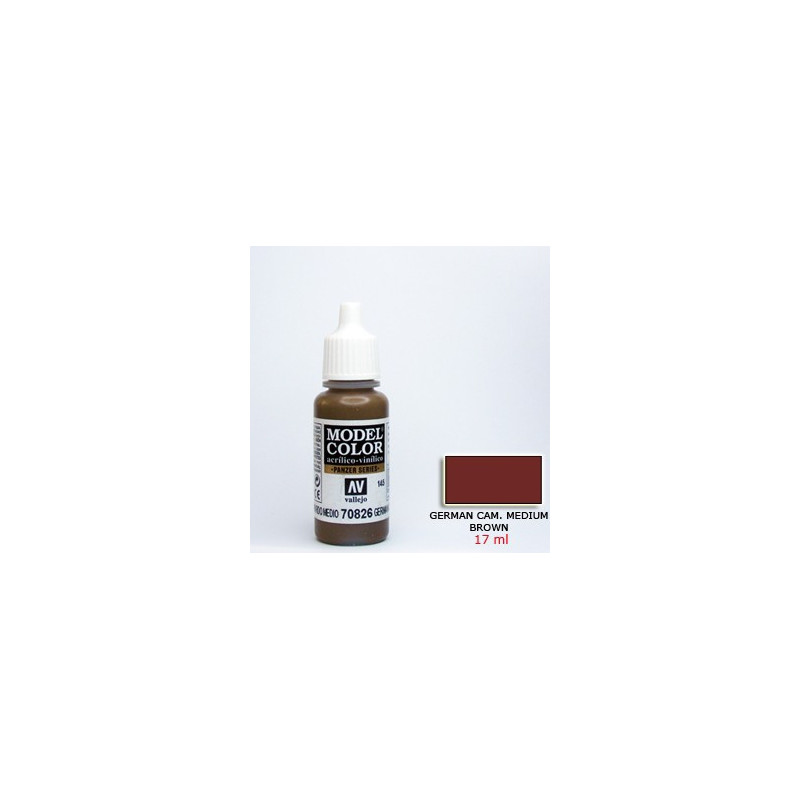 GERMAN CAM. MEDIUM BROWN acrilic (17 ml.)