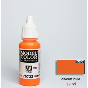 ORANGE FLUO  acrilic (17 ml)