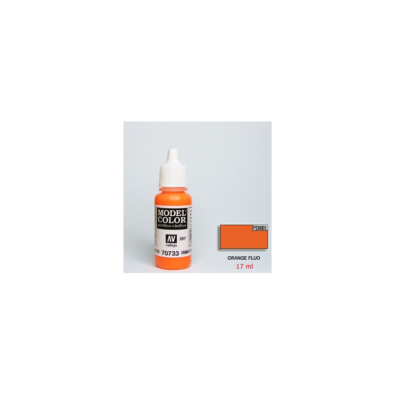 ORANGE FLUO  acrilic (17 ml)