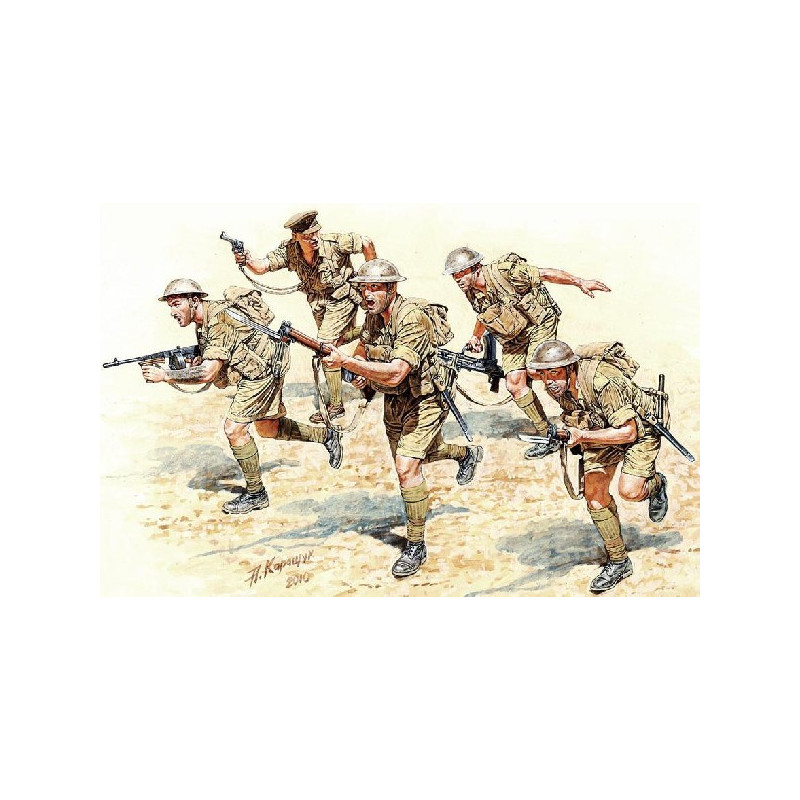 British Infantry, North Africa, 1941-1943. Desert Battles. Kit 2