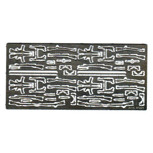 GERMAN WW2 HAND WEAPONS (KAR.98, P-08, P-38, MP-38, MP-44)