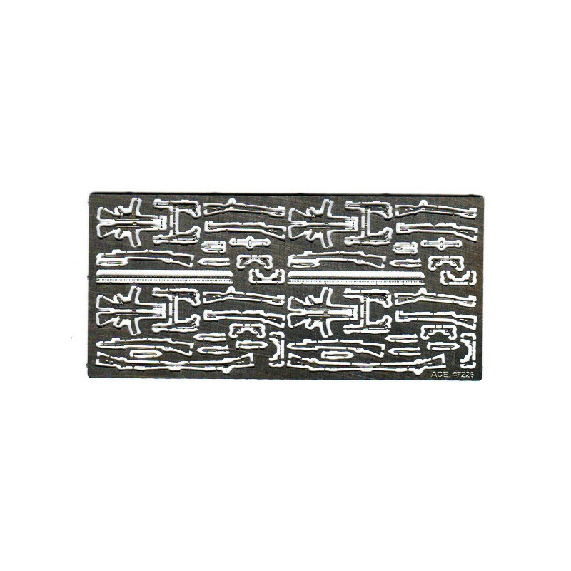 GERMAN WW2 HAND WEAPONS (KAR.98, P-08, P-38, MP-38, MP-44)