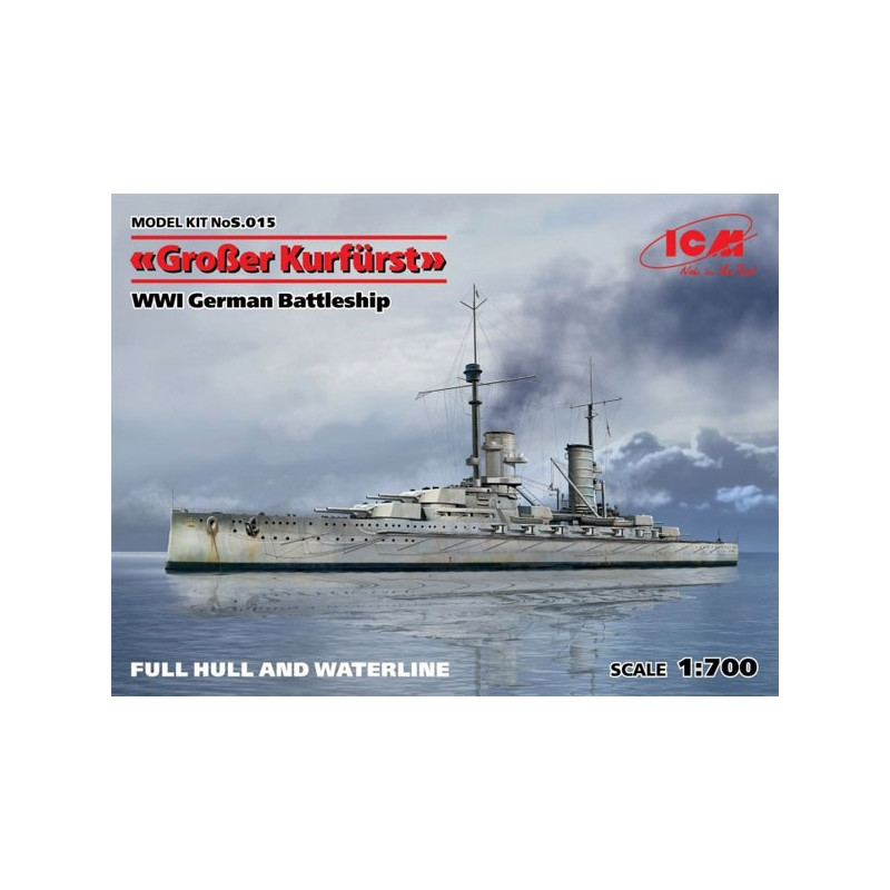 WWI German Battleship Grosser Kurfürst