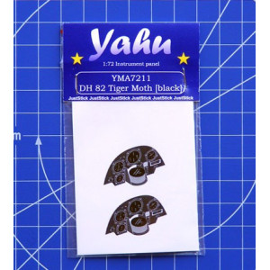 Instrument Panel  DH 82 Tiger Moth (black)